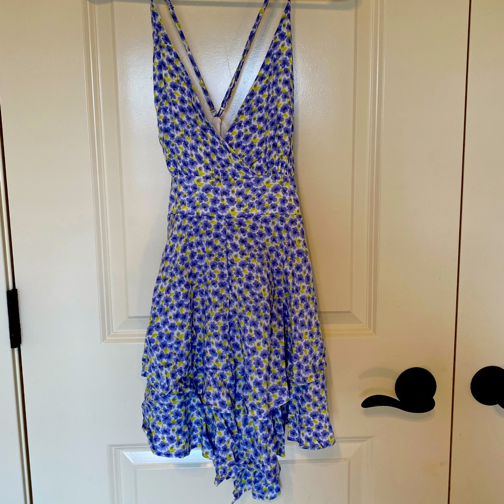 Floral short romper